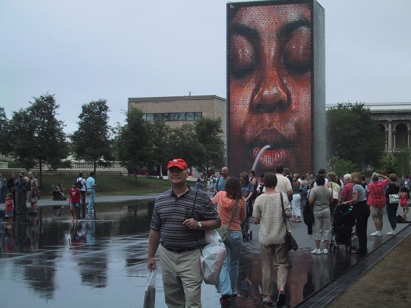Hugh Millenium Park Fountain